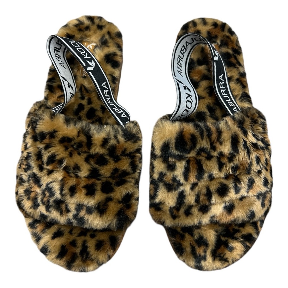 Koolaburra By Ugg Leopard Print Strap Sandals Size 8.5